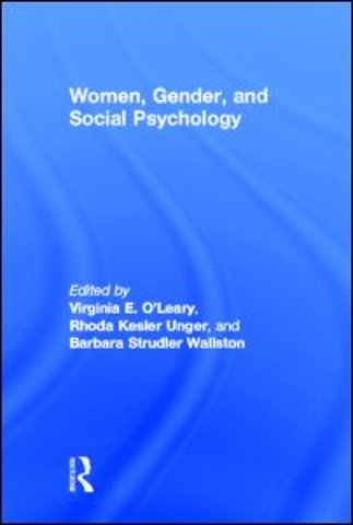 Women, Gender, and Social Psychology