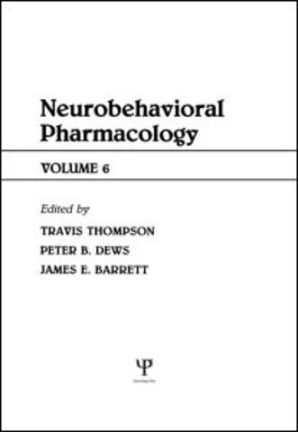 Advances in Behavioral Pharmacology