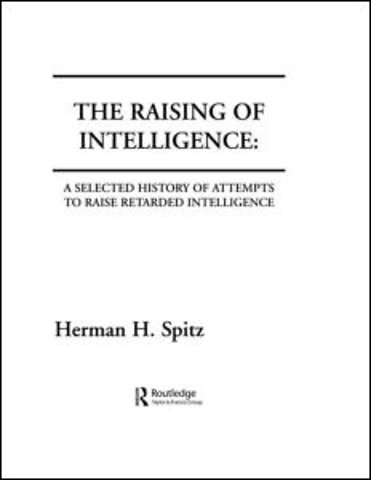 Raising of Intelligence