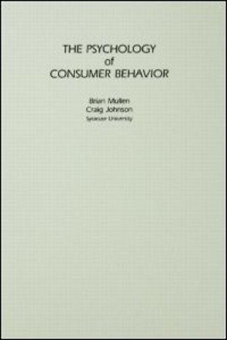 Psychology of Consumer Behavior