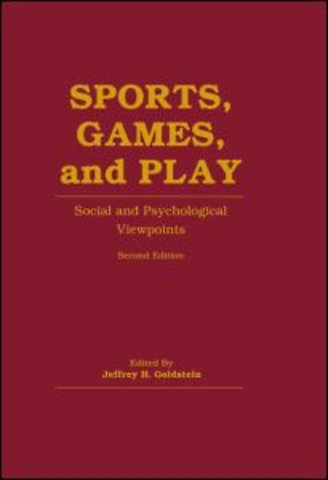 Sports, Games, and Play