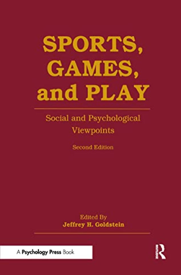 Sports, Games, and Play