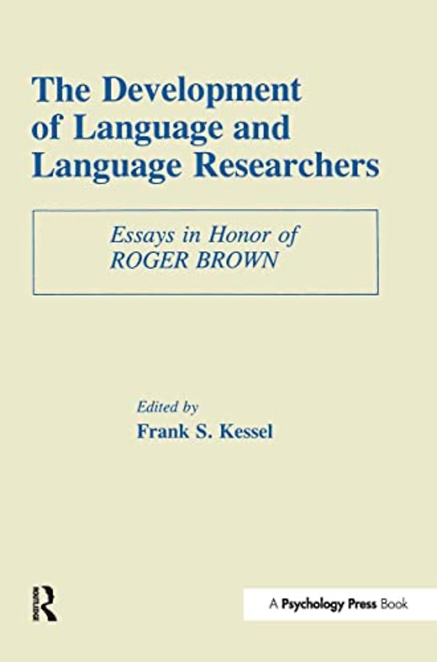 Development of Language and Language Researchers