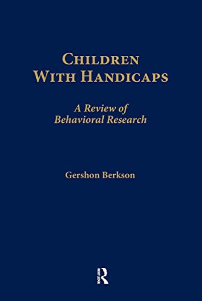 Children With Handicaps