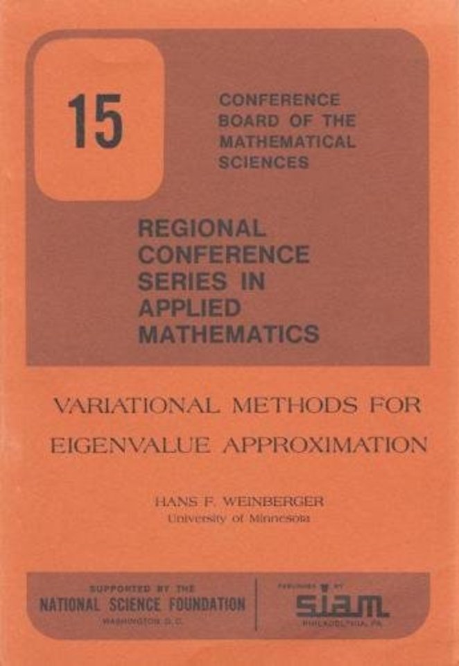 Variational Methods for Eigenvalue Approximation