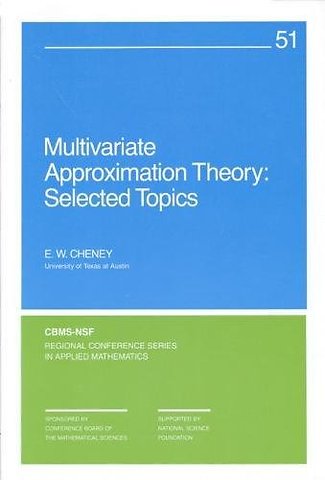 Multivariate Approximation Theory