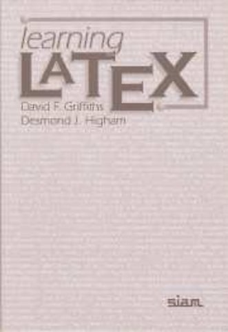 Learning LaTeX