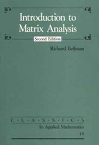 Introduction to Matrix Analysis