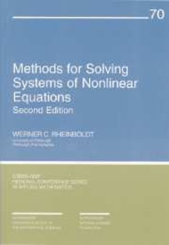 Methods for Solving Systems of Nonlinear Equations
