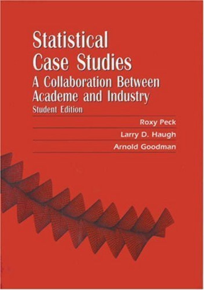 Statistical Case Studies – A Collaboration Between Academe and Industry, Student Edition