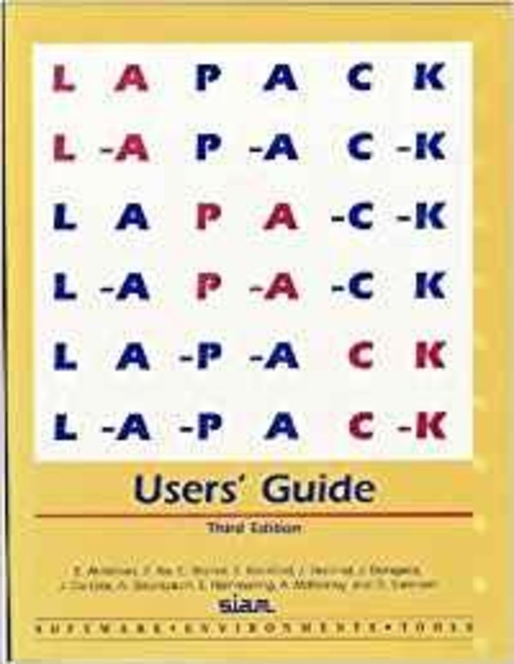 LAPACK Users' Guide