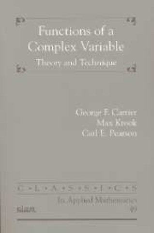 Functions of a Complex Variable
