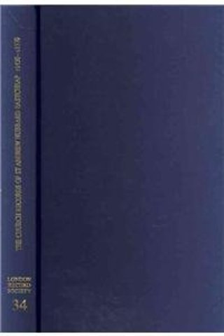 Church Records of St Andrew Hubbard Eastcheap c1450 – c1570