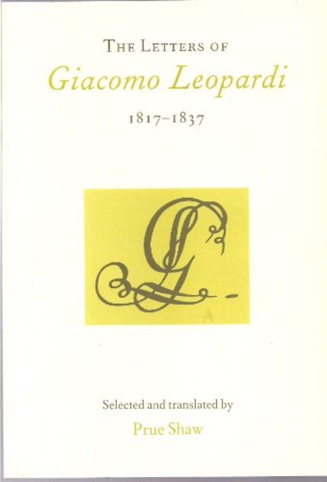 Letters of Giacomo Leopardi 1817-1837