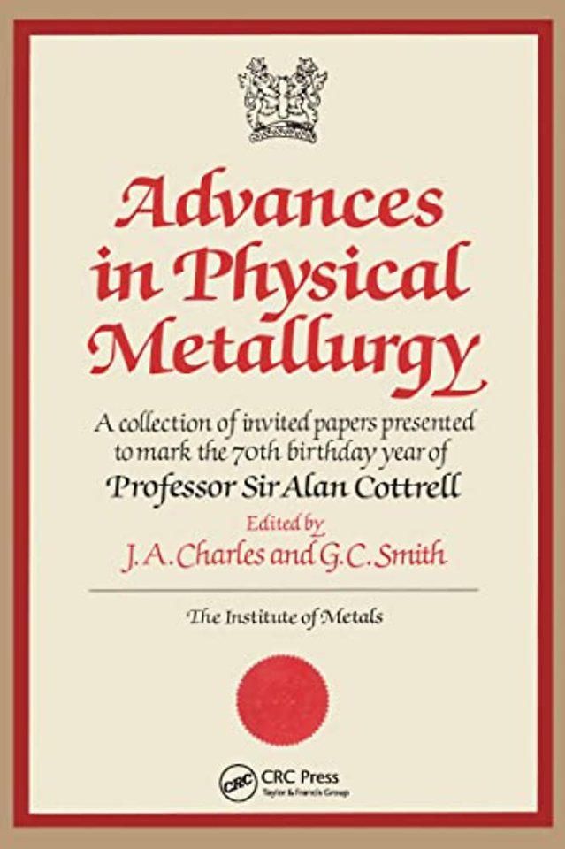 Advances in Physical Metallurgy