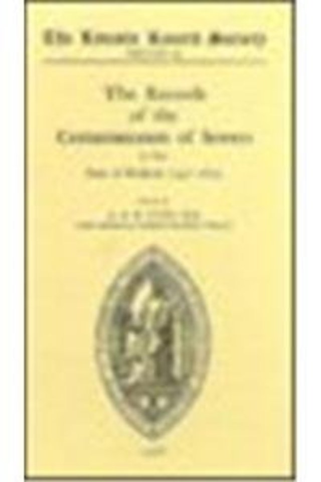 Records of Commissioners of Sewers in Parts of Holland, 1547–1603 III LRS71