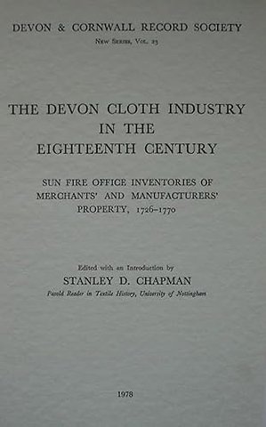 Devon Cloth Industry in the 18th Century
