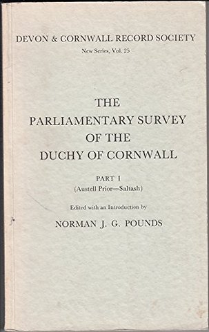 Parliamentary Survey of the Duchy of Cornwall, Part I