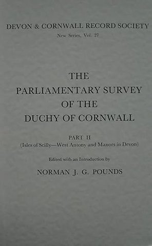 Parliamentary Survey of the Duchy of Cornwall, Part II