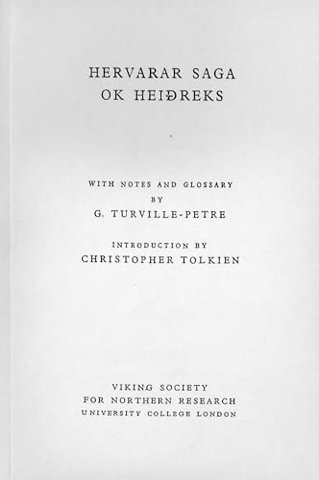 Hervarar Saga ok Heidreks