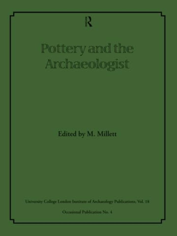 Pottery and the Archaeologist