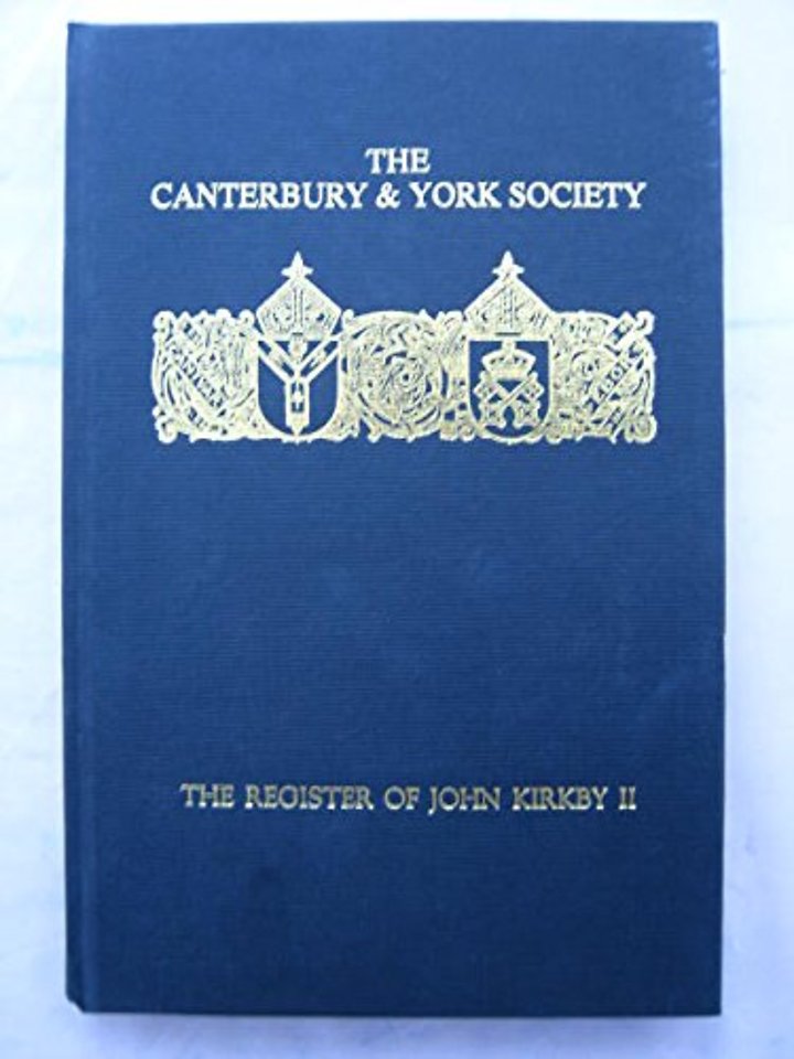 Register of John Kirkby, Bishop of Carlisle, 1332–1352, II