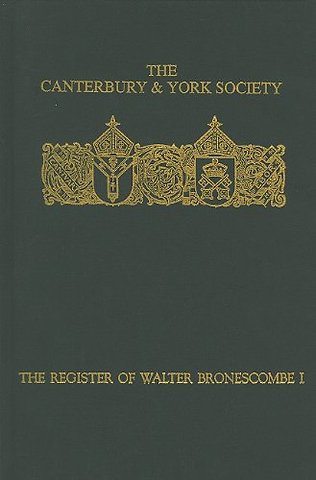 Register of Walter Bronescombe, Bishop of Exeter, 1258–1280: I