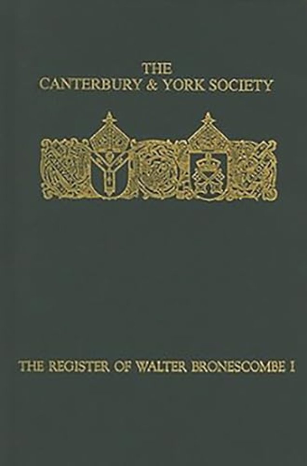 Register of Walter Bronescombe, Bishop of Exeter, 1258–1280: I