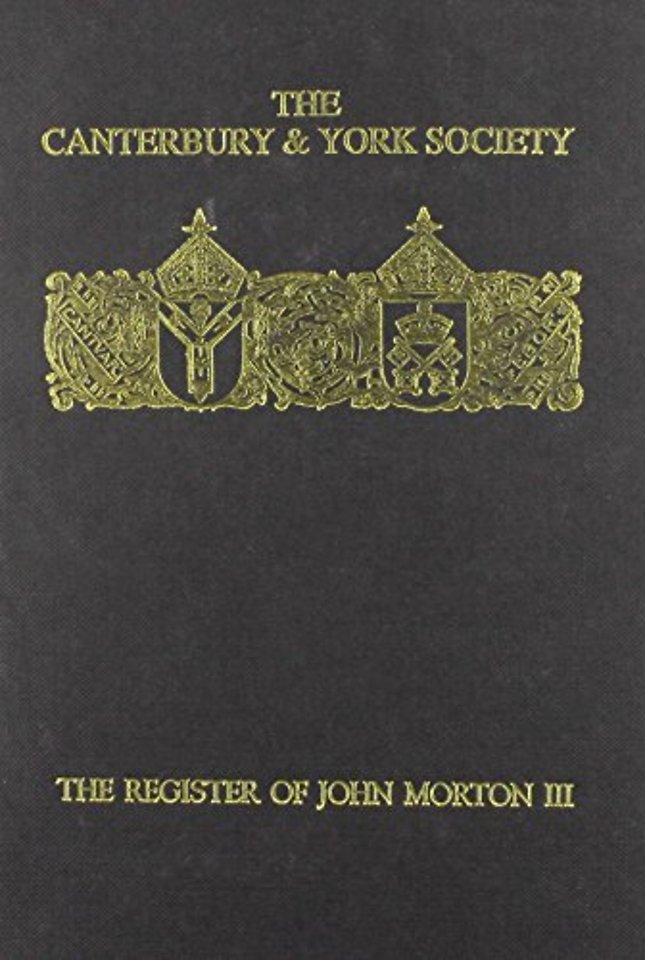 Register of John Morton, Archbishop of Canterbur – Norwich Diocese sede vacante, 1499