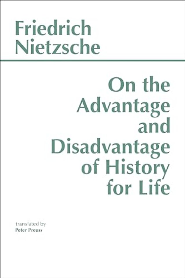 On the Advantage and Disadvantage of History for Life