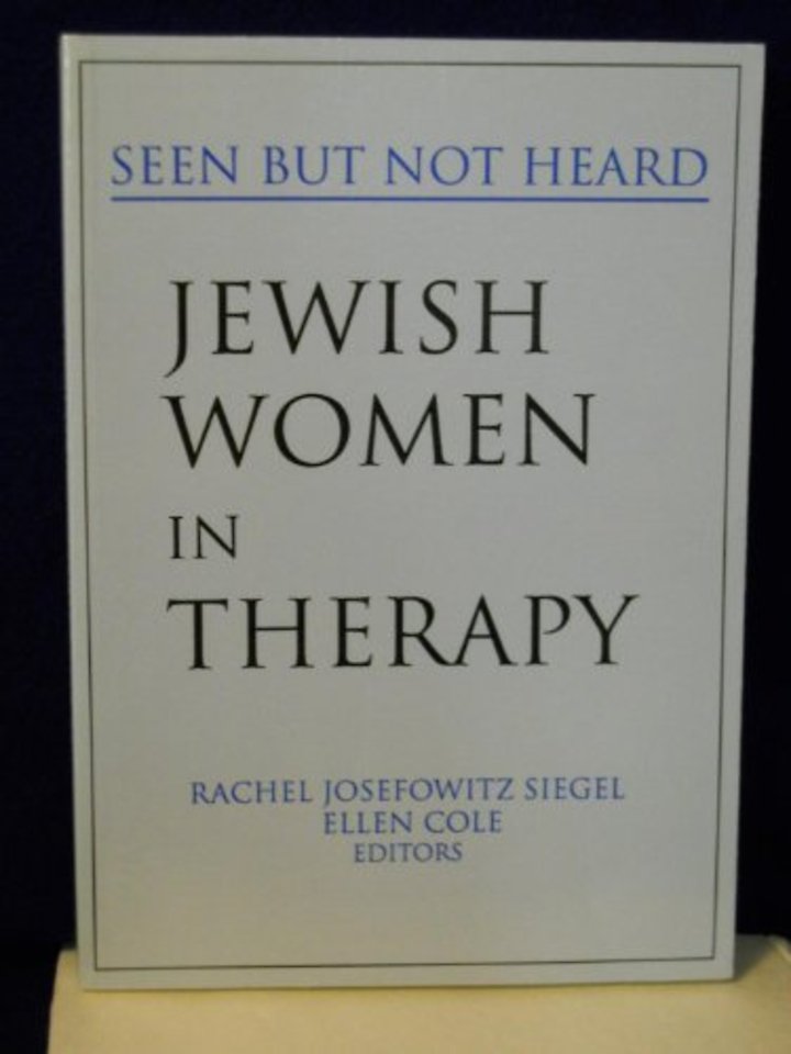 Jewish Women in Therapy