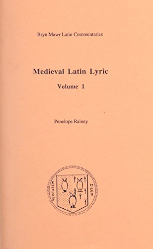 Medieval Latin Lyric