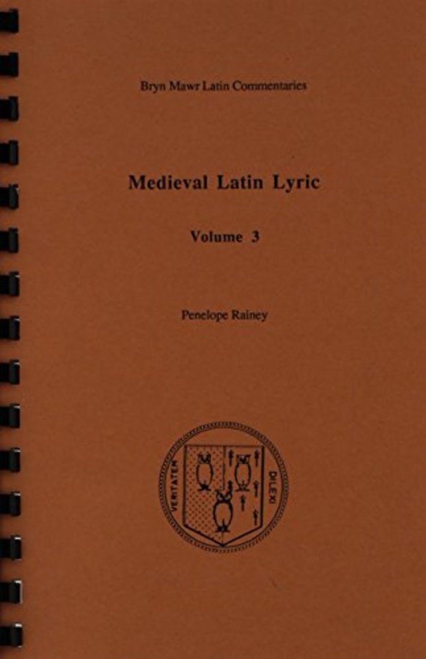 Medieval Latin Lyric