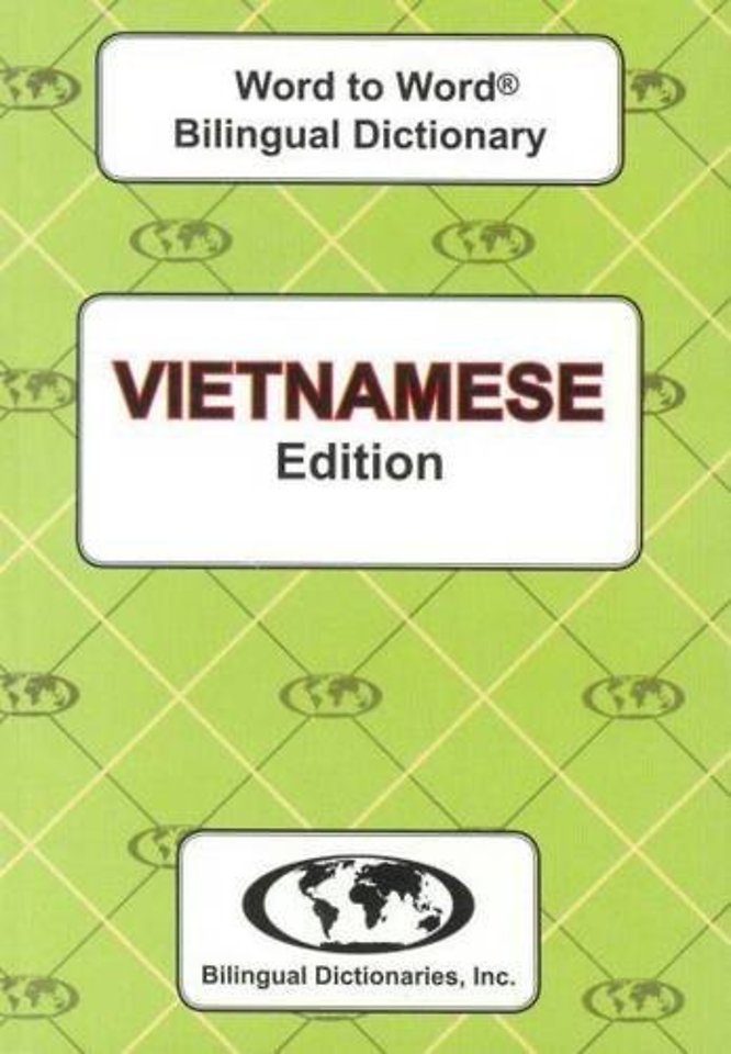 English-Vietnamese & Vietnamese-English Word-to-Word Dictionary
