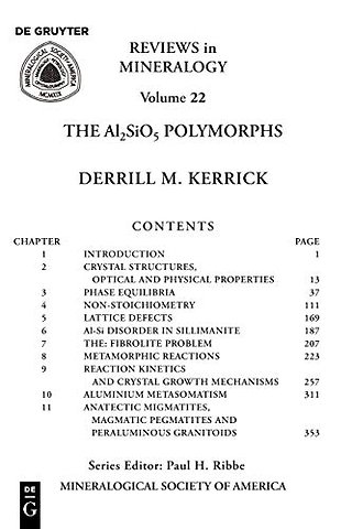 The Al2SiO5 Polymorphs