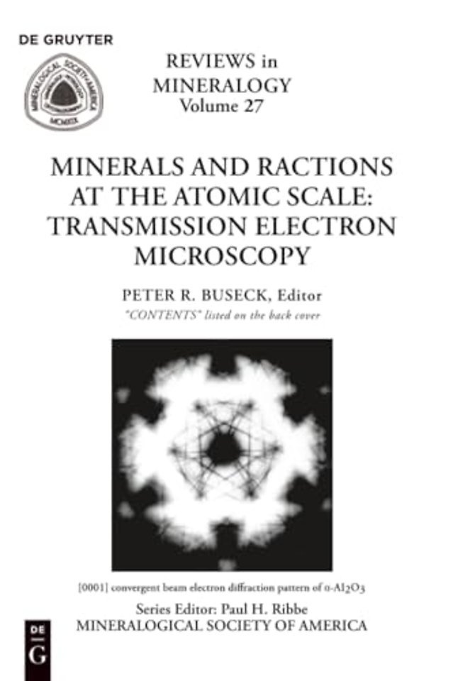 Minerals and Reactions at the Atomic Scale – Transmission Electron Microscopy