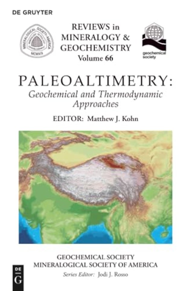 Paleoaltimetry – Geochemical and Thermodynamic Approaches