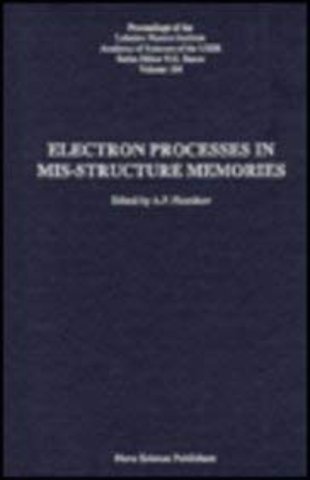 Electron Processes in MIS-Structures