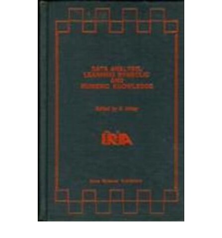 Data Analysis, Learning Symbolic & Numeric Knowledge