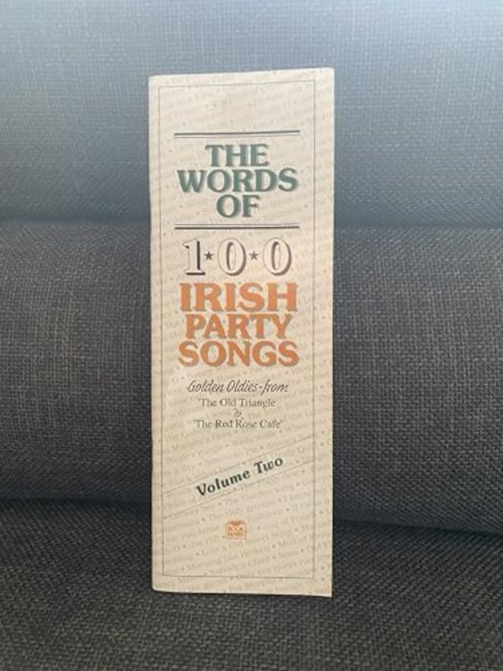 The Words Of 100 Irish Party Songs