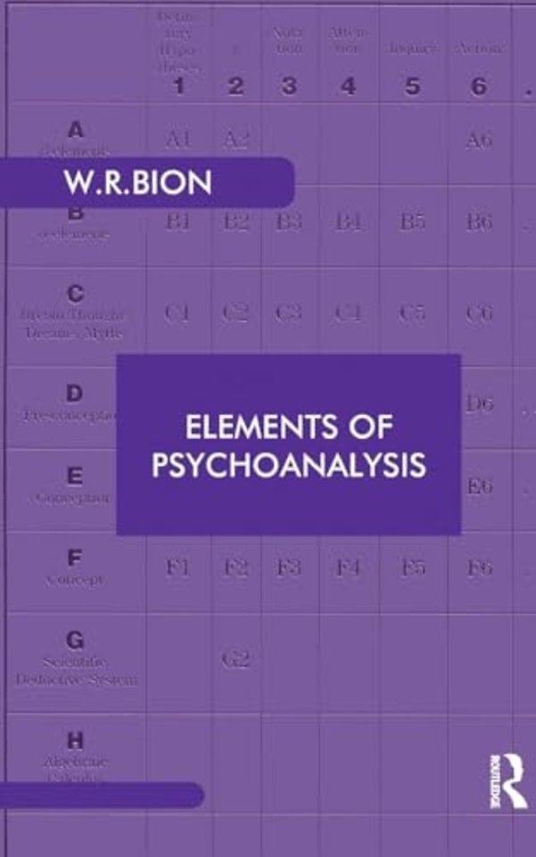Elements of Psychoanalysis