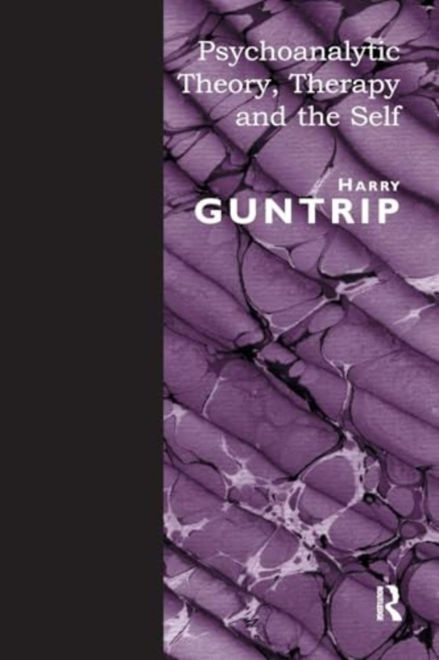 Psychoanalytic Theory, Therapy and the Self