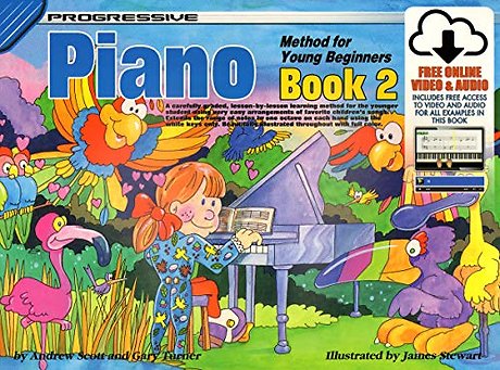 Progressive Piano Method for Young Beginners-Bk 2