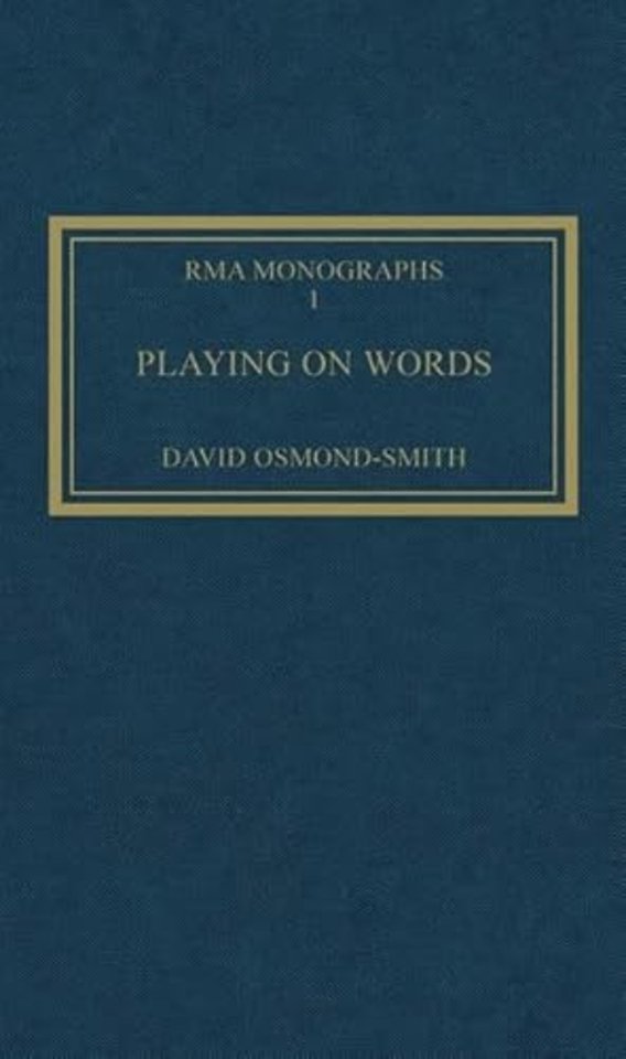 Playing on Words