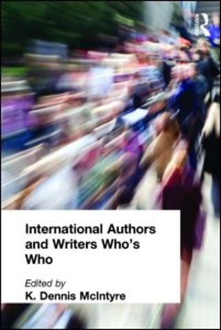 International Authors and Writers Who's Who