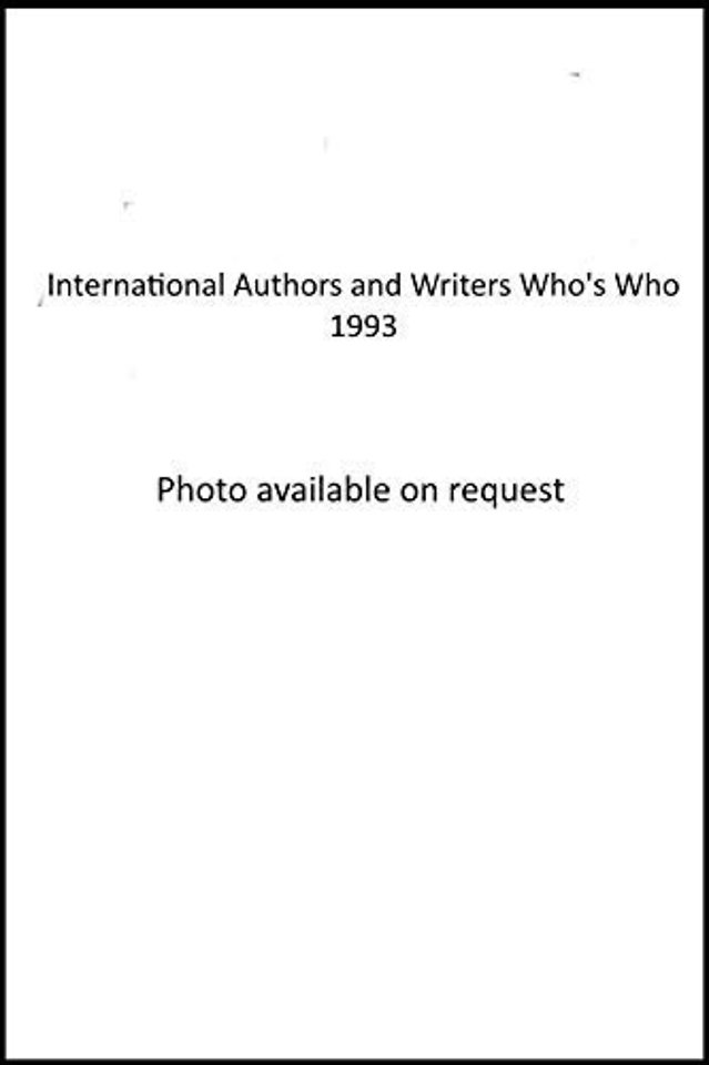 Intl Whos Who Author Ed13