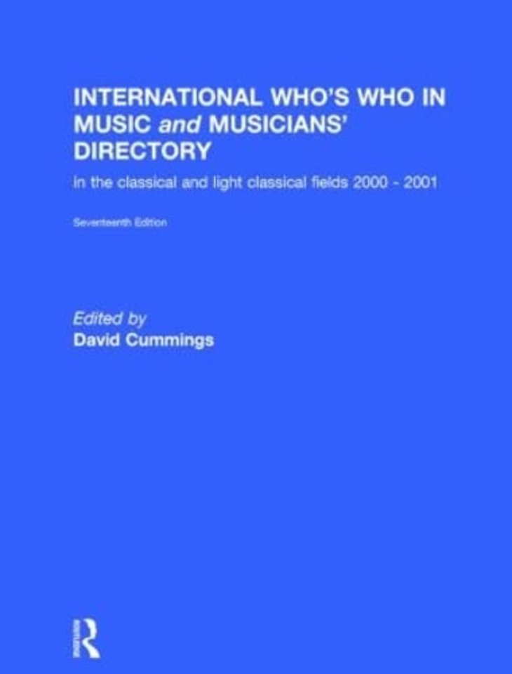 International Who's Who in Music