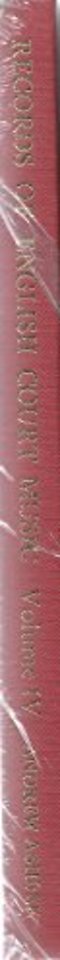 Records of English Court Music