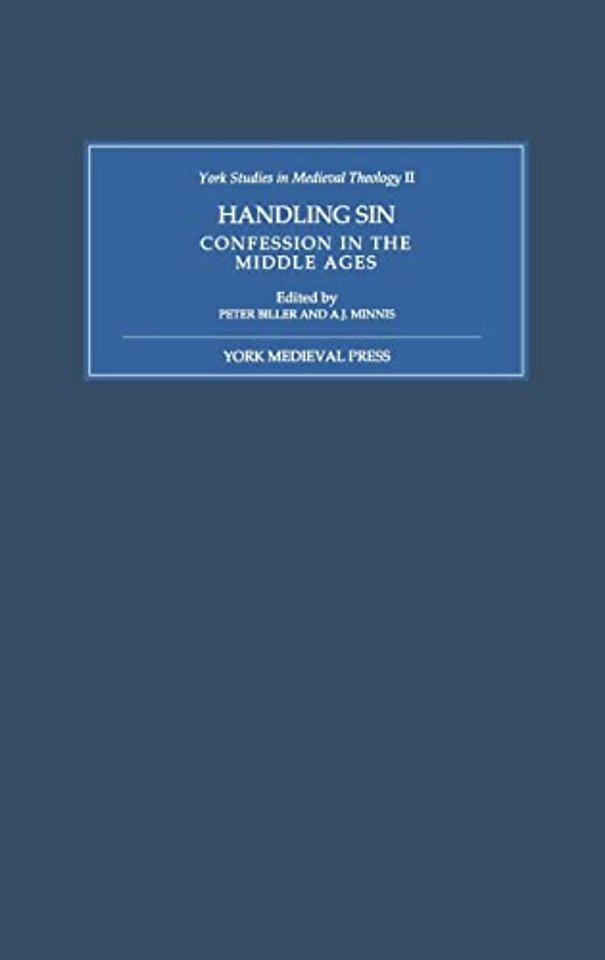 Handling Sin – Confession in the Middle Ages