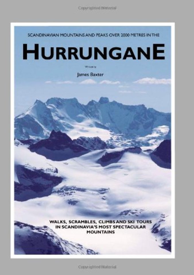 Scandinavian Mountains and Peaks Over 2000 Metres in the Hurrungane